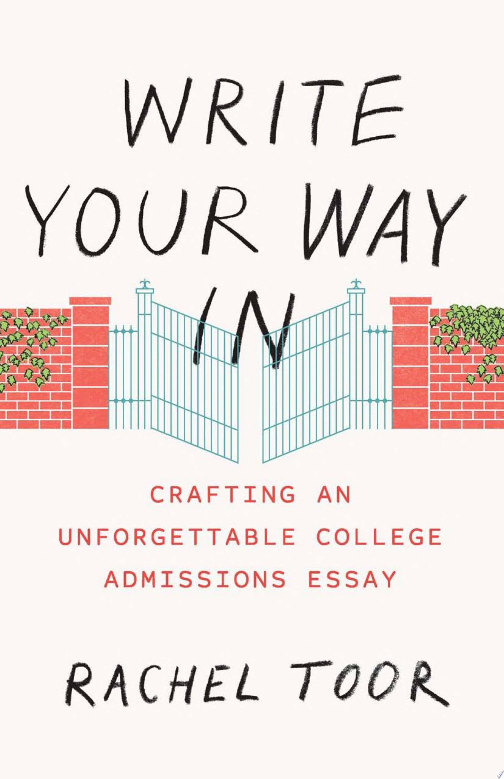 Image for "Write Your Way In"