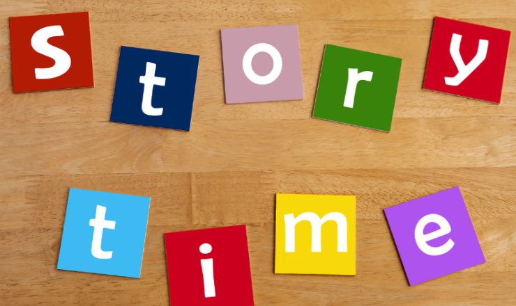 Image of the words Stortytime